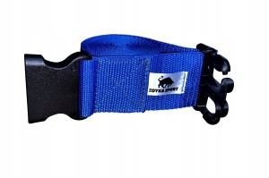 Pas do terapii manualnej TRAKCJI 5cm niebieski 2,5m 