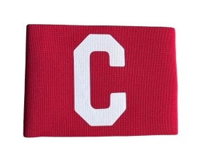 Opaska kapitana, kapitańska czerwona ARMBANDS 