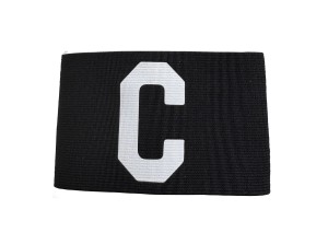 Opaska kapitana, kapitańska czarna ARMBANDS