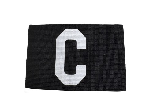 Opaska kapitana kapitańska czarna ARMBANDS – akcesoria piłkarskie