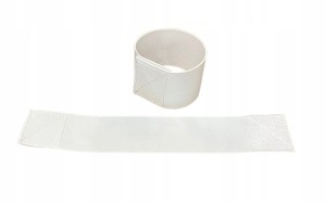 Opaski na getry podtrzymujące ochraniacze BIAŁE