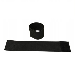 Opaski na getry podtrzymujące ochraniacze CZARNE