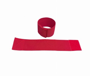 Opaski na getry podtrzymujące ochraniacze CZERWONE