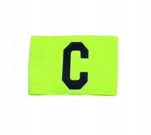Opaska kapitana, kapitańska żółta NEONOWA ARMBANDS 